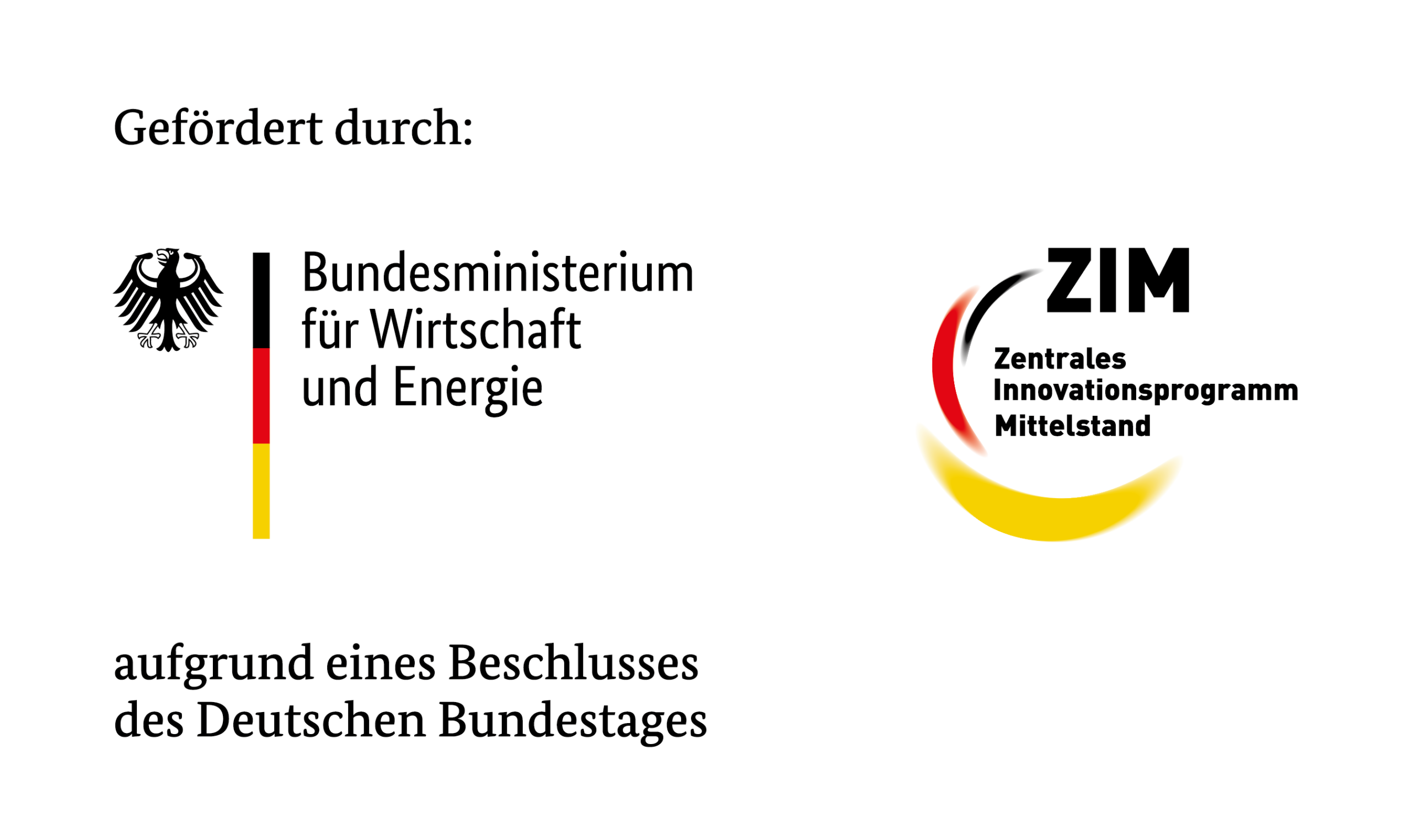 Gefördert durch das Bundesministerium für Wirtschaft und Energie und ZIM